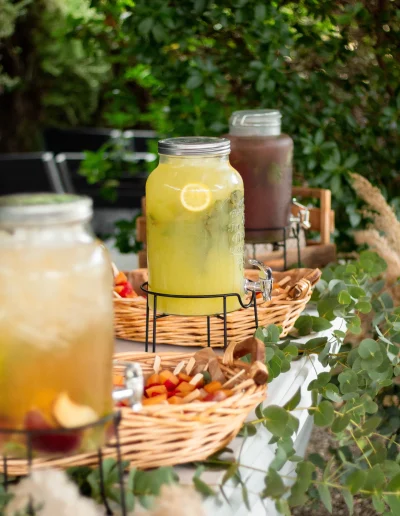 buffet Grazing table boissons